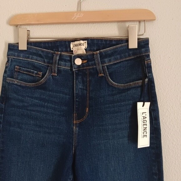 *SALE * L'Agence | Marguerite Wah Dev High Rise Skinny Jeans New with Tag 25 - Picture 5 of 9